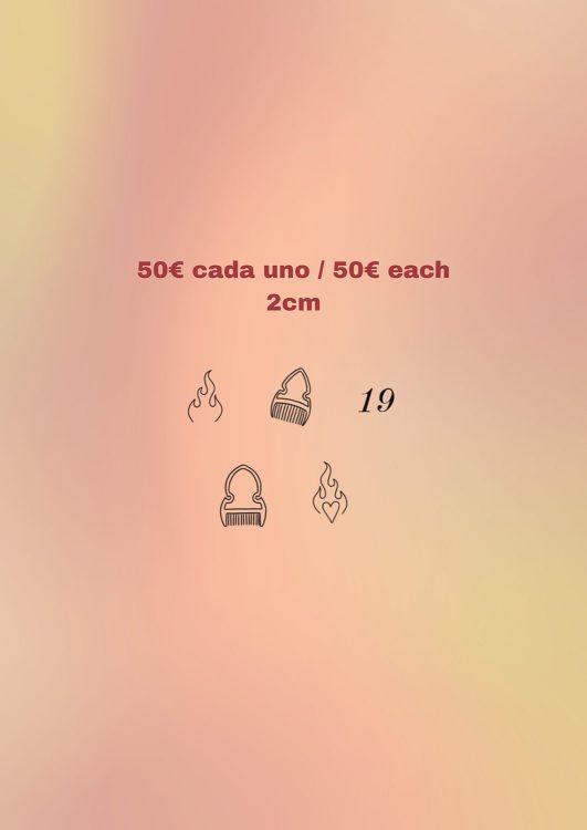 Ilustraciones y precio de broches artesanales en venta.